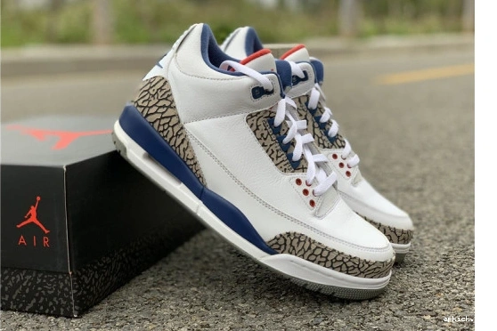 Cheap EP 854262-106 FIRST 854262-106 BLUE NIKE TRUE RETRO 3 AIR LOOK JORDAN AIR 0114